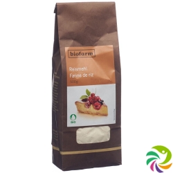 Biofarm Reismehl Knospe Beutel 500g