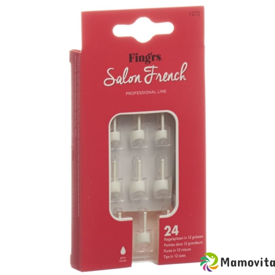 Fingrs Nagelspitzen Salon French 24 Stück buy online