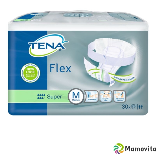 Tena Flex Super Vorlagen Grösse M 30 Stück buy online