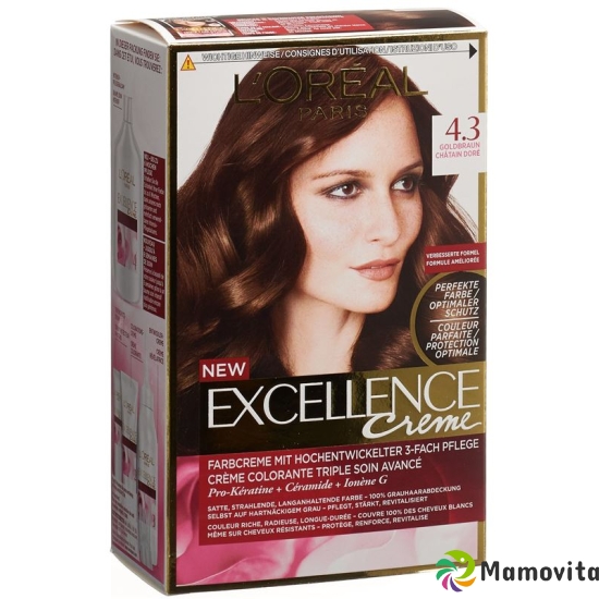 Excellence Color Creme 4.3 Golden Brown buy online