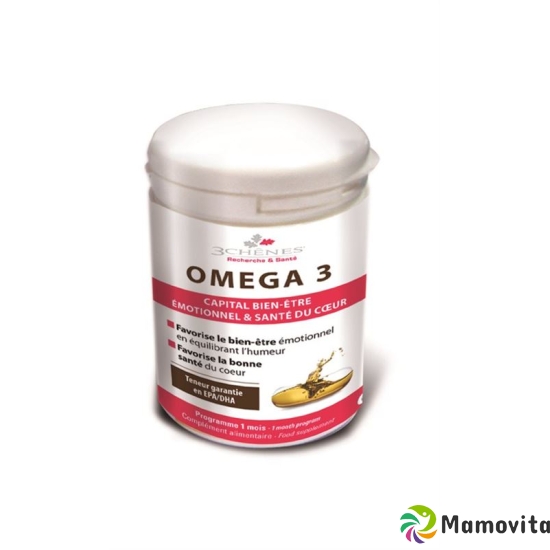 3 Chenes Omega 3 Kapseln Capit Bien Etre Emot 60 Stück buy online