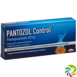 Pantozol Control 20mg 7 Tabletten