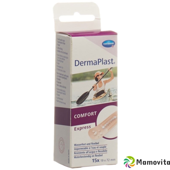 Dermaplast Comfort Express Strips 19x72mm 15 Pieces buy online