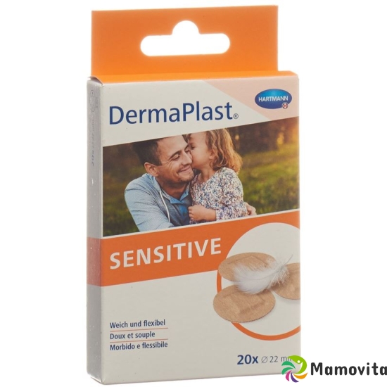 Dermaplast Sensitive Spots 22mm 20 Pieces buy online