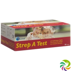 Strep A Test Teomed with flocked swabs 20 pcs