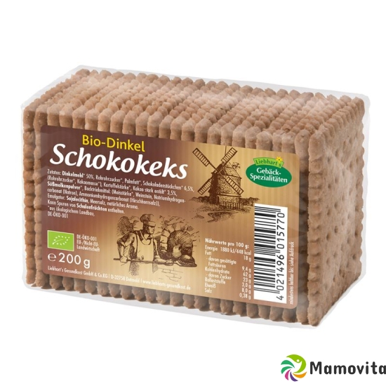 Liebhart Keks Dinkel Schoko Weizenm Bio 12x 200g buy online