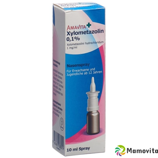 Amavita Xylometazolin Nasenspray 0.1% 10ml buy online