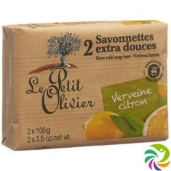 Le Petit Olivier Savon Verveine-Citron 2x 100g