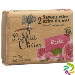 Le Petit Olivier Savon Rose 2x 100g