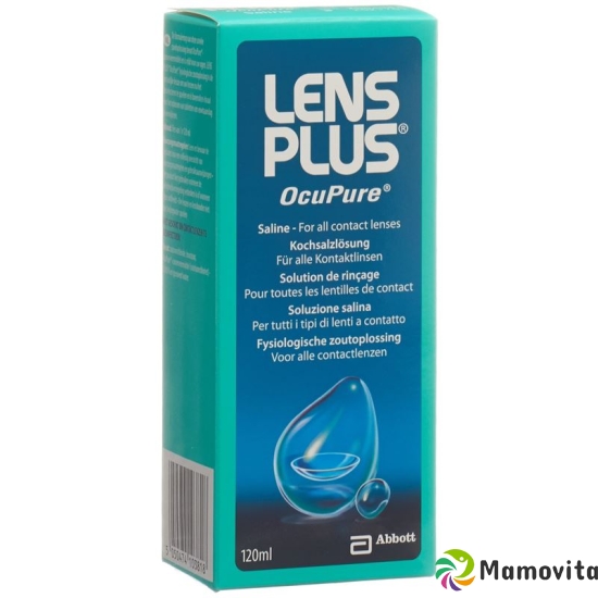 Lens Plus OcuPure Kochsalzlösung 120ml buy online