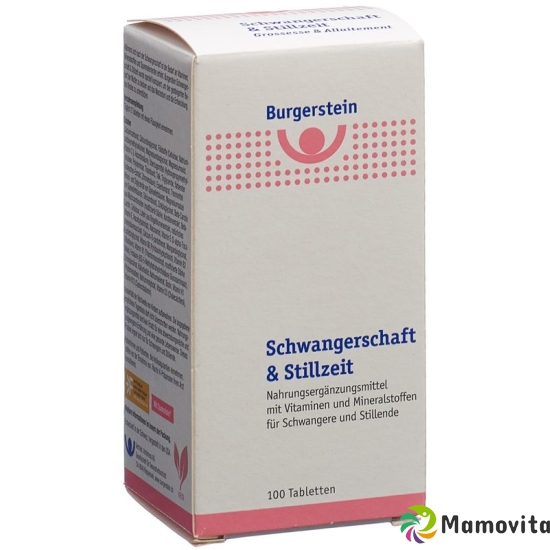 BURGERSTEIN Schwangerschaft&Stillzeit tablets buy online