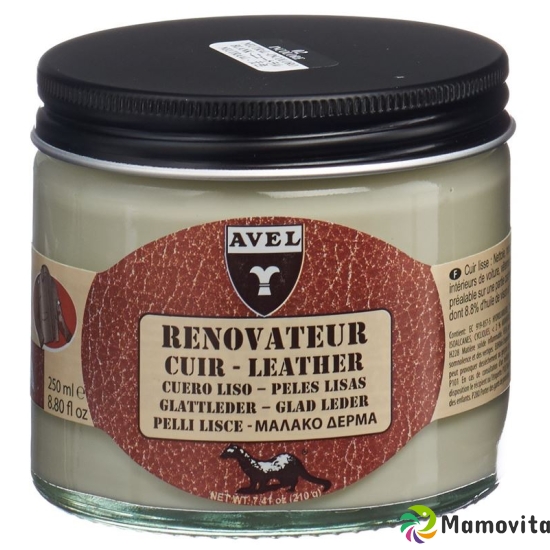 Avel Leder Auffrischungscreme Farblos Topf 250ml buy online