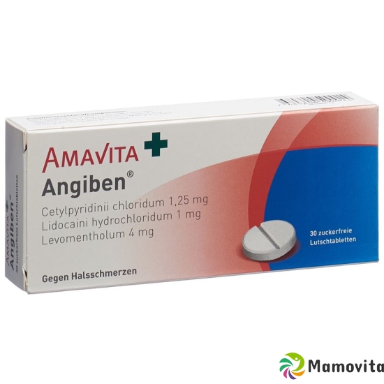 Amavita Angiben Lutschtabletten 30 Stück buy online