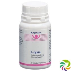 Burgerstein L-Lysine 30 tablets