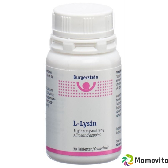 Burgerstein L-Lysine 30 tablets buy online