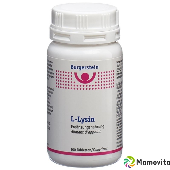 Burgerstein L-Lysin tablets Ds 100 pieces buy online