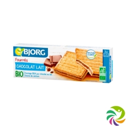 Bjorg Biscuit Fourres Chocolat Lait 225g