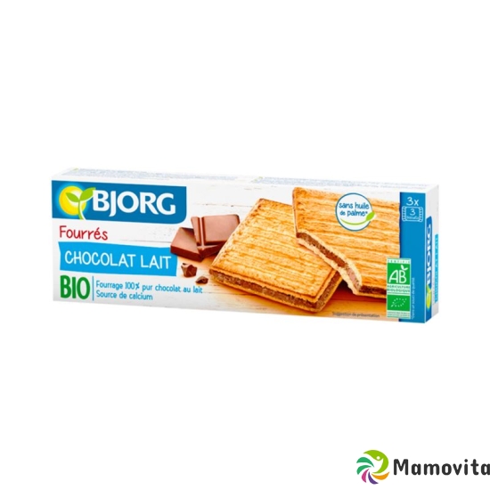 Bjorg Biscuit Fourres Chocolat Lait 225g buy online