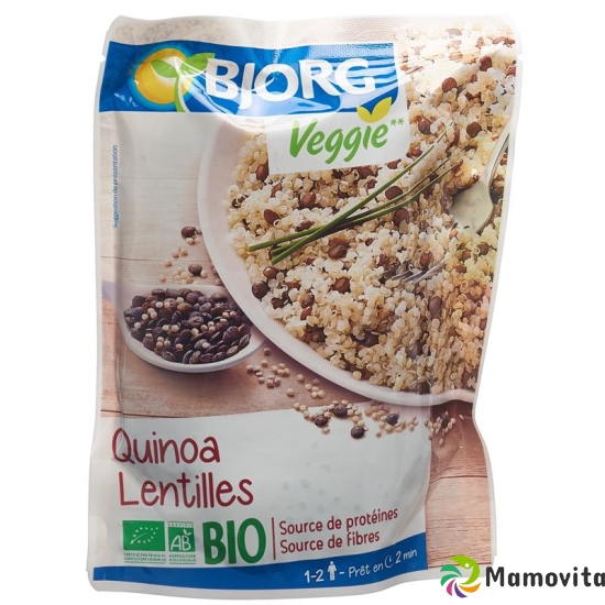 Bjorg Quinoa Lentilles Doy Pack 250g buy online