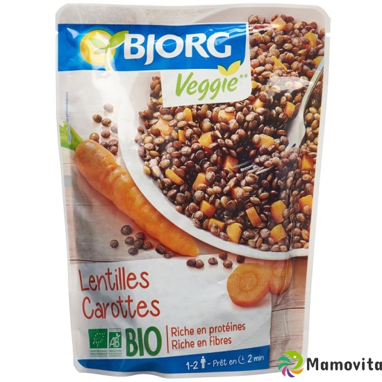 Bjorg Lentilles Carottes Doy Pack 250g buy online