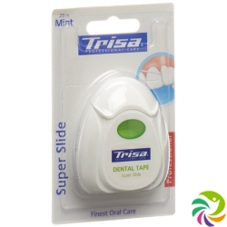 Trisa Super Tape Zahnseide 25m Mint Fluor