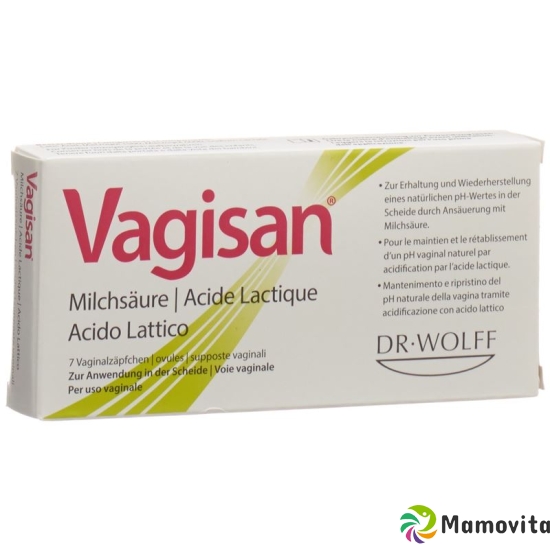 Vagisan Milchsäurezäpfchen Blister 7 Stück buy online