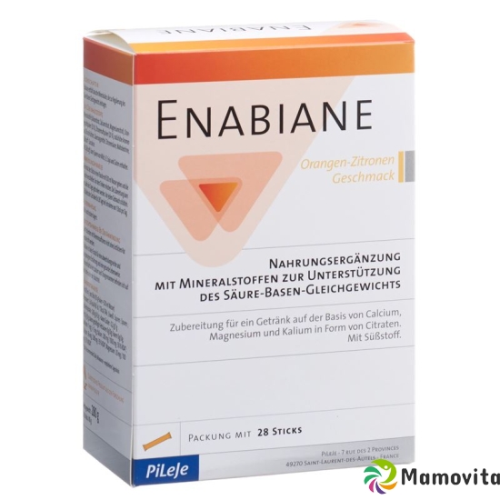 Enabiane Orange Zitrone Pulver 28x 10g buy online