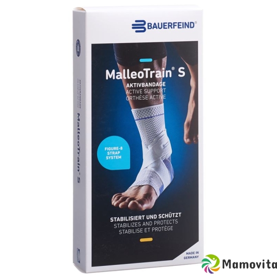 MalleoTrain S Aktivbandage Sprunggelenk Grösse 1 Rechts Titan buy online