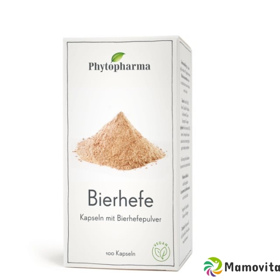 Phytopharma Bierhefe Kapseln 100 Stück buy online