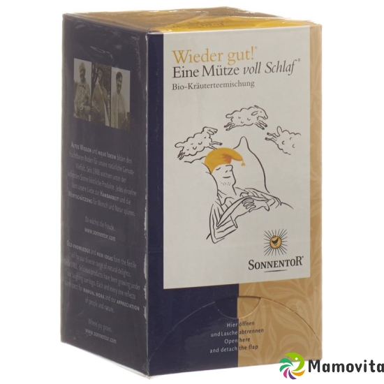 Sonnentor Eine Muetze Voll Schlaf Tee 18 Beutel buy online