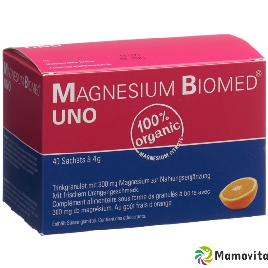 Magnesium Biomed Uno 40 granulate bag buy online