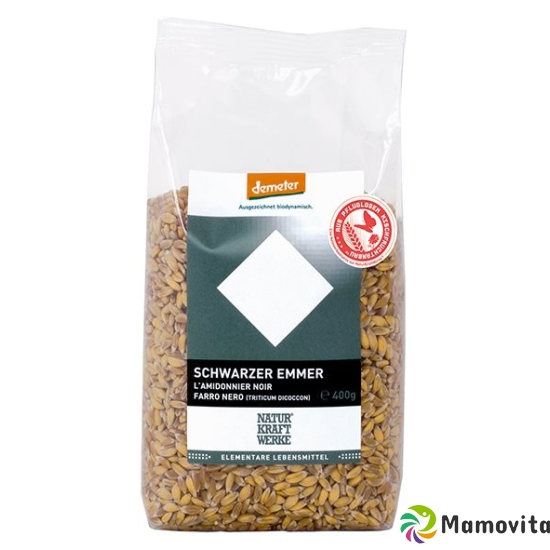 Naturkraftwerke Schwarzer Emmer Demeter 400g buy online