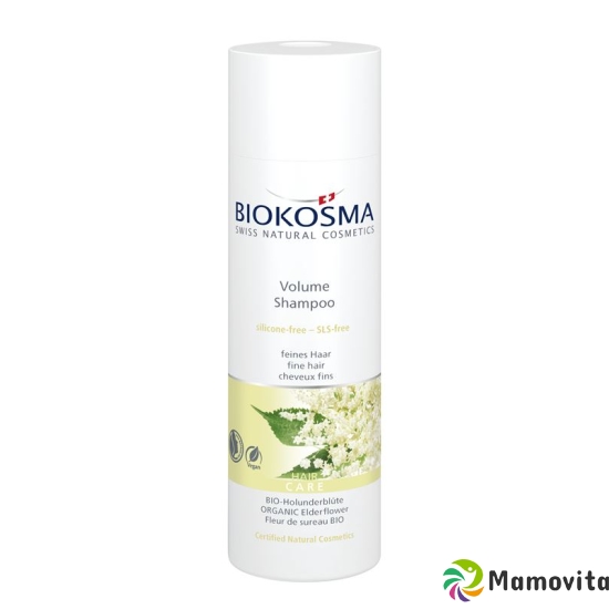 Biokosma Shampoo Volume& Shine Holunderblüten 200ml buy online