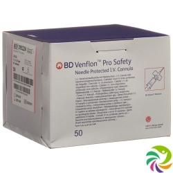 BD Venflon Pro Safety 20g 1.1x32mm Rosa 50 Stück