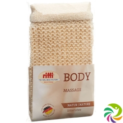 Riffi massage glove Nature Sisal