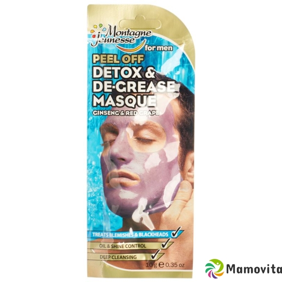 Montagne Jeunesse Peel Off F Mann Aloe Rein 10g buy online