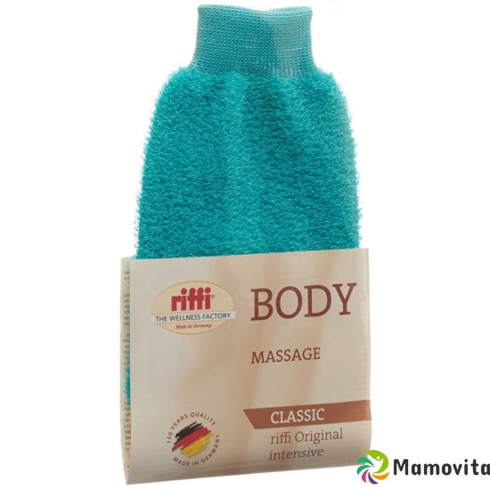 Riffi Massagehandschuh Türkisgrün Original buy online