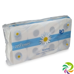 Zvg Wc Papier Zetflower 3lg Recyc Rolle 72 Stück