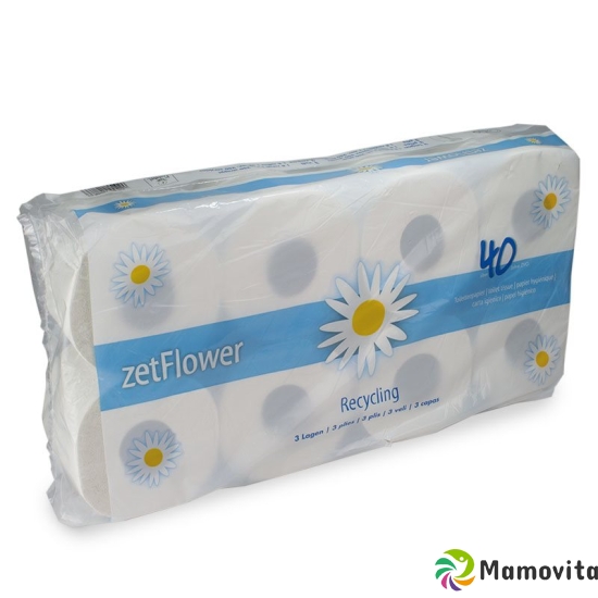 Zvg Wc Papier Zetflower 3lg Recyc Rolle 72 Stück buy online