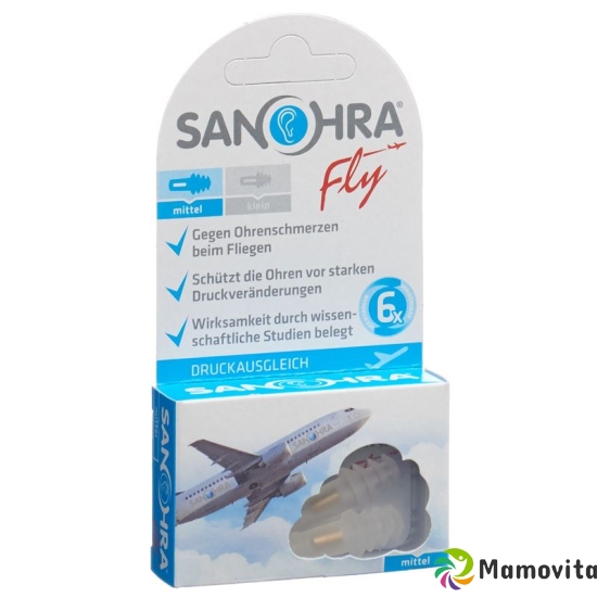 Sanohra Fly Ohrenstöpsel Erwachsene 2 Stück buy online