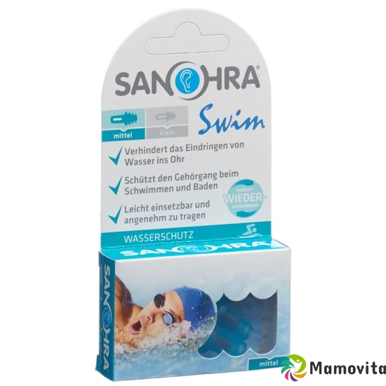 Sanohra Swim Ohrenstöpsel Erwachsene 2 Stück buy online