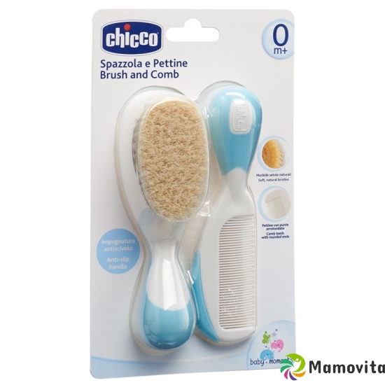 Chicco Kamm und Bürste Naturborsten Light 0m+ buy online