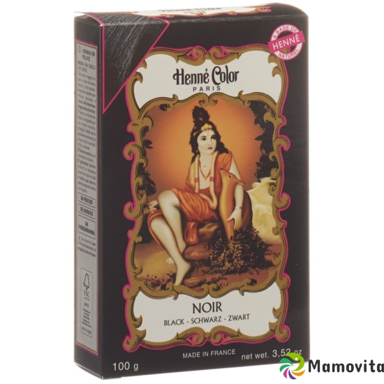 Henné Color Schwarz Henna-Pulver 100g buy online