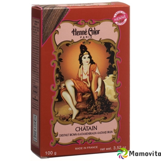 Henné Color Kastanienbraun Henna-Pulver 100g buy online