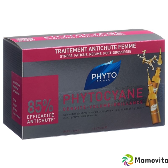 Phyto Phytocyane Serum Fr/en 12x 7.5ml buy online