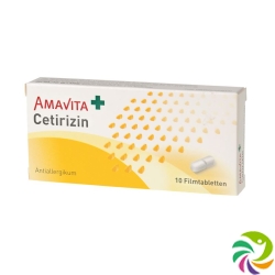 Amavita Cetirizin Filmtabletten 10 Stück