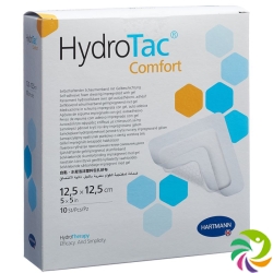 Hydrotac Comfort Wundverband 12.5x12.5cm Steril 10 Stück