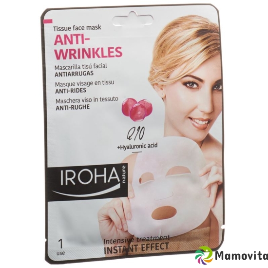 Iroha Maske Q10/collagen/soy buy online