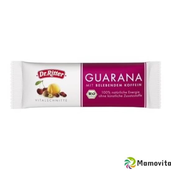 Ritter Vitalschnitte Guarana Riegel Bio 40g buy online