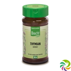 Brecht Thymian Gerebelt Bio Glas 10g